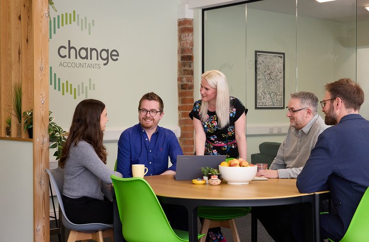 Accounts Team Meeting with Client Change Accountants 2