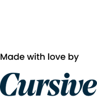 Made with love by Cursive