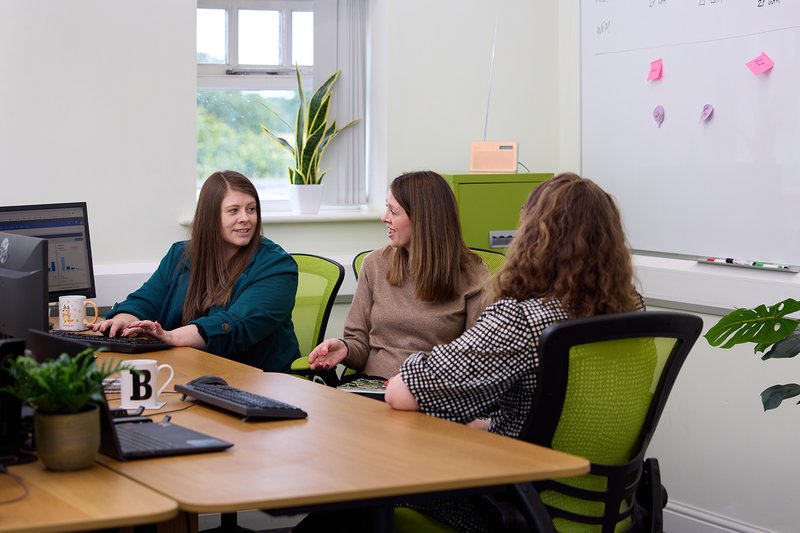 Change Accountants Operations Team Three People Meeting 2